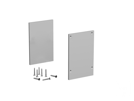 Заглушки для профиля LINE 5070 Silver