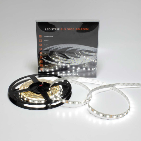 Светодиодная лента Class Premium, 5050, 60 led/m, White, 12V, IP33, A21