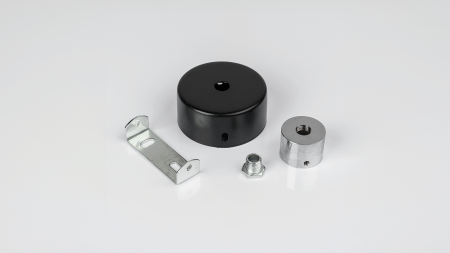 Потолочный накладной крепеж-заглушка,D22