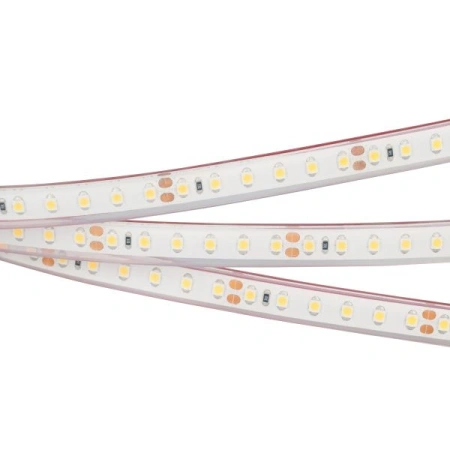 Светодиодная Лента RTW 2-5000PGS 24V Cool 2x (3528, 600 LED, LUX) (Arlight, 9.6 Вт/м, IP67)