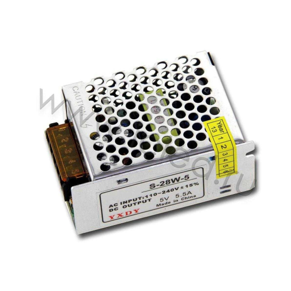 Блок питания 5V 28W 5,5A