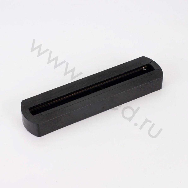 Трек для светильников 2L 0,2м NX5 (однофазный, 2 провода, черный)