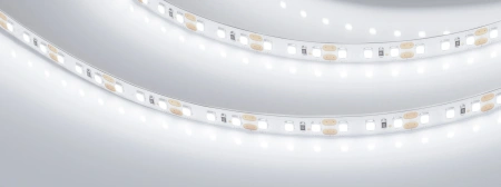 Светодиодная Лента RT-A120-8mm 12V White6000 (14.4 W/m, IP20, 2835, 5m) (Arlight, Открытый)