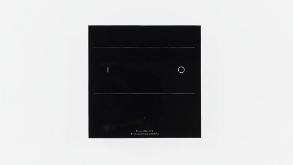 Сенсорная панель T16-1 Black IC17 (220V, DIM, 1 zone, DMX512, RF 2.4GHz)