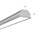 Линейный светильник LINE4932П (RAL9003 500mm LT70 — 3K 17W)