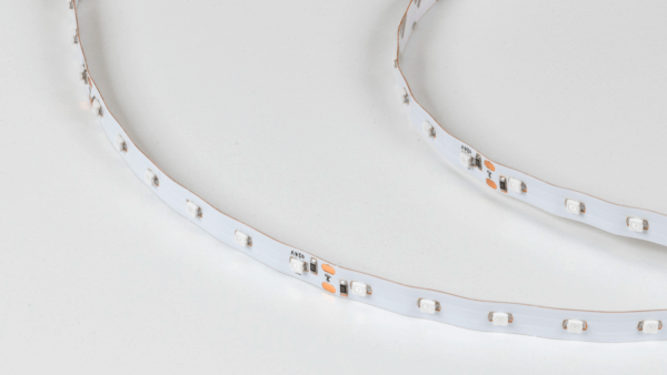 Лента светодиодная стандарт 3528, 60 LED/м, 4,8 Вт/м, 24В , IP20, Цвет: Желтый