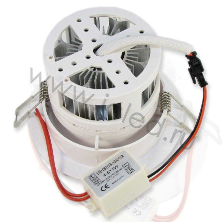 Светодиодный светильник точечный RW matt glass (5W, White)