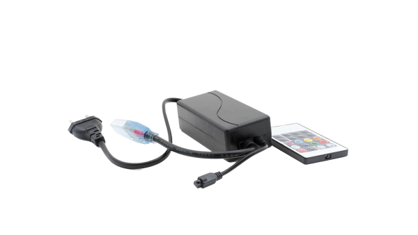 Контроллер черный для ленты SMD-5050 RGB 220 вольт