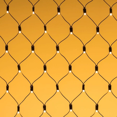 Светодиодная гирлянда ARD-NETLIGHT-CLASSIC-2500x2500-BLACK-432LED Warm (230V, 26W) (Ardecoled, IP65)