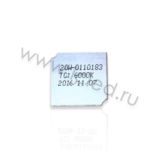 Светодиодная COB матрица XY1919 W70 (30-34V, 20W, 600mA, EPISTAR, white)