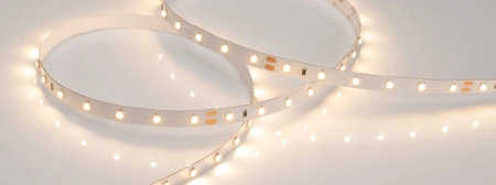 Светодиодная Лента RT 2-5000 24V Warm3000 (3528, 300 LED, LUX) (Arlight, 4.8 Вт/м, IP20)