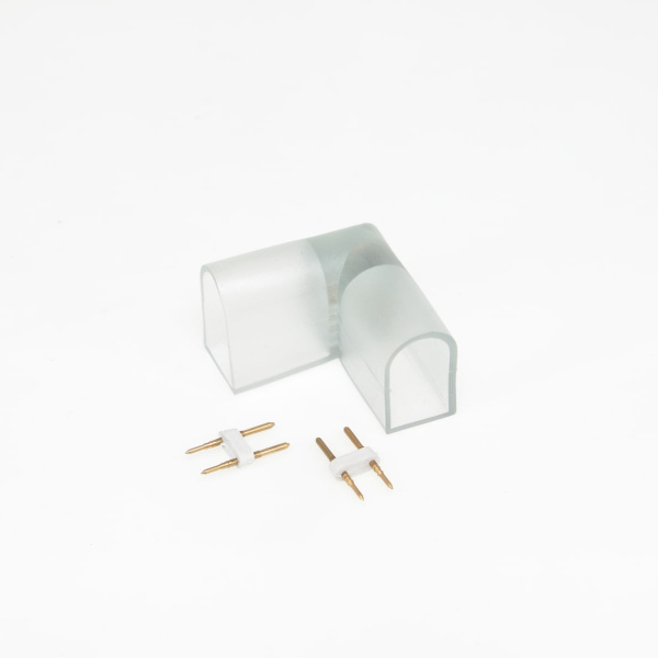 Соединитель угловой LN32 для одноцветного светодиодного неона 1425