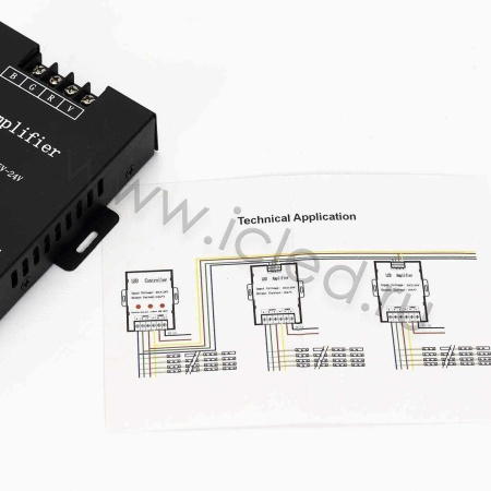 Усилитель RGB-30A P262 (5-24V, 150-720W)