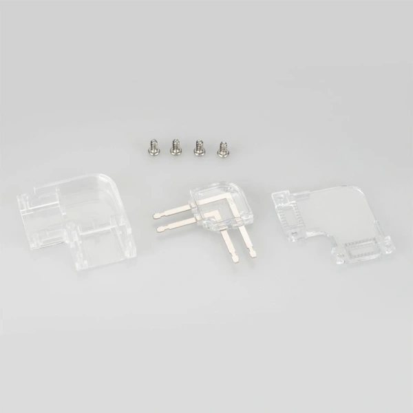 Коннектор угловой для ленты ARL-50000PV (15.5x6mm) прозрачный (Arlight, Пластик)