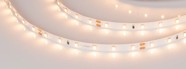 Светодиодная лента Лента RT 2-5000 24V SUN Warm2700 (2835, 60 LED/m, LUX) (Arlight, 7.2 Вт/м, IP20)