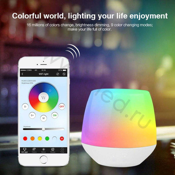 Mi-Light Wifi ibox1 smart light- RGB с управлением от смартфона B800