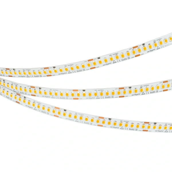 Светодиодная Лента UL-A200-10mm 24V White6000 (20 W/m, IP20, 2835, 5m) (Arlight, высок.эфф.150 лм/Вт)