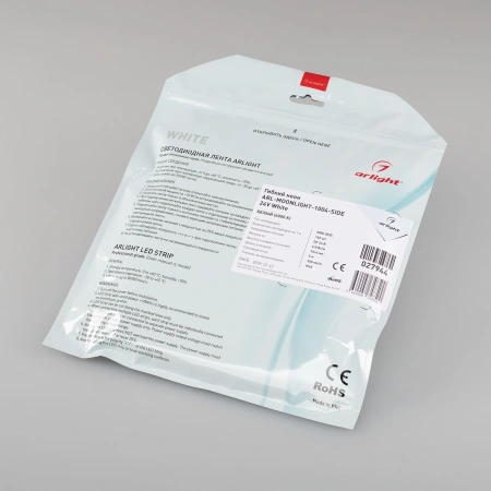 Гибкий неон ARL-MOONLIGHT-1004-SIDE 24V White (Arlight, Вывод прямой, 3 года)