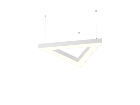 Светильник Треугольник S50 (RAL9003 3x623 LT70 — 4K 39W)