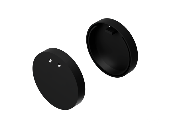 Заглушки для профиля TUBE 60 (ral9003)