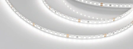 Светодиодная Лента RT-A128-8mm 24V White6000 (9.6 W/m, IP20, 2835, 5m) (Arlight, высок.эфф.150 лм/Вт)