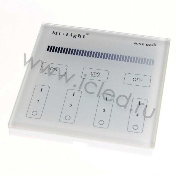 Сенсорная панель Mi-Light T1 P198 (Dimming, 220V, 2.4GHz)