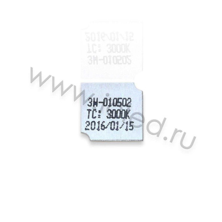 Светодиодная COB матрица XY1414 W36 (9-10V, 3W, 300mA, warm white)