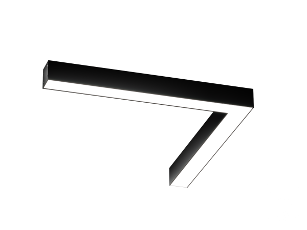 Светильник Угол S50 (RAL9003 1250x1250mm LT70 — 3K 52W)