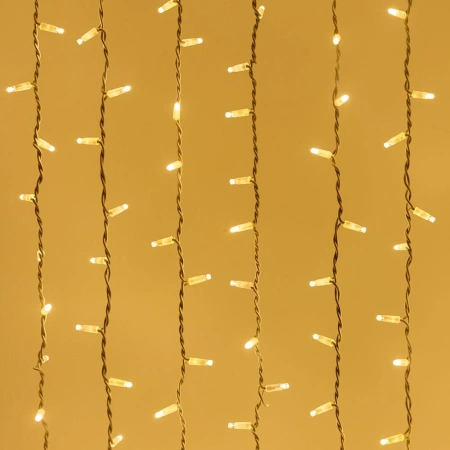 Светодиодная гирлянда ARD-CURTAIN-PRO-2000x3000-WHITE-760LED-STD WARM (230V, 70W) (Ardecoled, IP65)