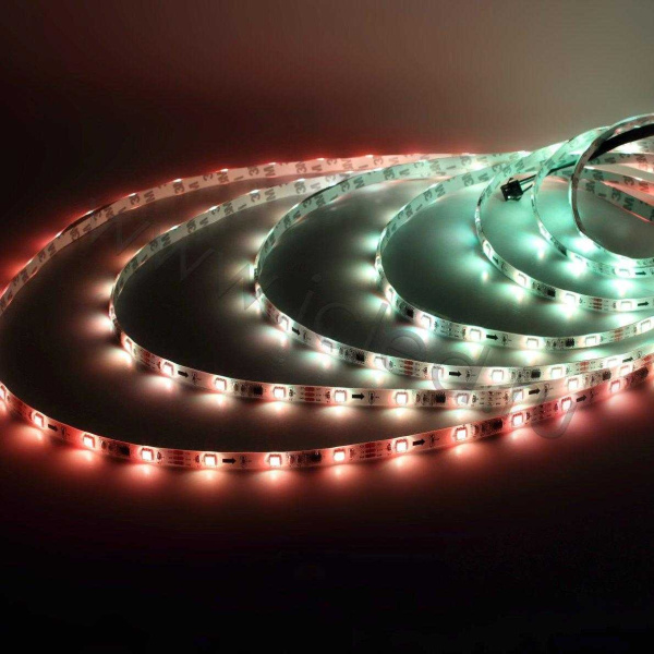 Светодиодная лента 5050, 30 led/m, A32, RGB-SPI, WS2811A controlled, 12V, IP65