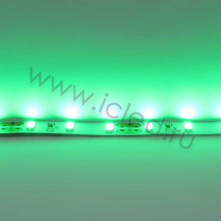 Светодиодная лента  Standart PRO class, 5730, 60led/m, Green,12V, IP20