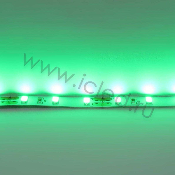 Светодиодная лента  Standart PRO class, 5730, 60led/m, Green,12V, IP20