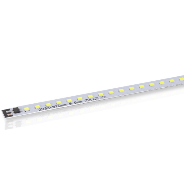 Светодиодная линейка 2835, 140 led, 220V, 15W, 1160mm, D193, warm white