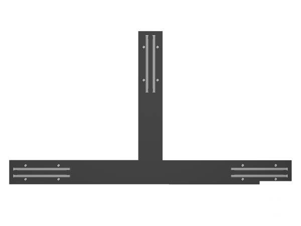 Угловой соединительный коннектор питания 6063 TrackLine
