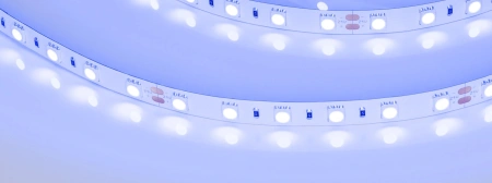 Светодиодная Лента RT-B60-10mm 24V Blue (14.4 W/m, IP20, 5m) (Arlight, Открытый)