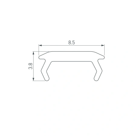 Экран матовый PIK-2000 OPAL (Arlight, Пластик)