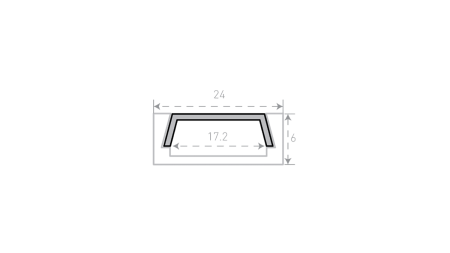 Профиль алюминиевый SWG SF-2006