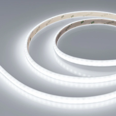 Светодиодная Лента герметичная RTW-PSW-A120-10mm 24V White6000 (9.6 W/m, IP67, 2835, 5m) (Arlight, 5 лет)