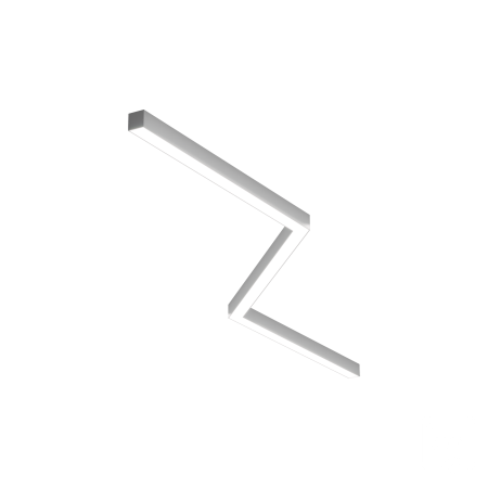 Светильник ЗигЗаг S50 (RAL9003 4x651mm-135 LT70 — 4K 54W)