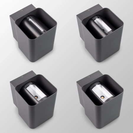 Светильник LGD-Wall-Vario-J2G-12W Warm White (Arlight, IP54 Металл, 3 года)