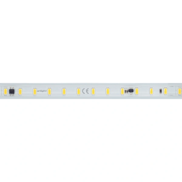 Светодиодная Лента ARL-50000PV-230V Warm2700 (5630, 72 LED/m, WP2) (Arlight, 14 Вт/м, IP65)