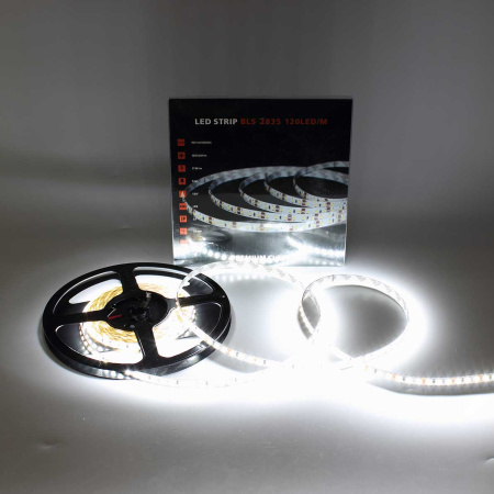 Светодиодная лента Class Premium, 2835, 120 led/m, white, 12V, IP33, A36