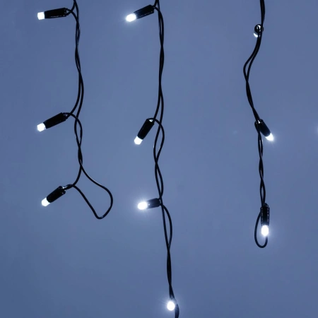 Светодиодная гирлянда ARD-EDGE-CLASSIC-2400x600-BLACK-88LED-MILK-STD White (230V, 6W) (Ardecoled, IP65)