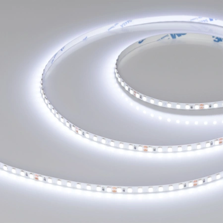 Светодиодная Лента RT-A160-5mm 24V Cool 8K (9.6 W/m, IP20, 2835, 5m) (Arlight, Открытый)