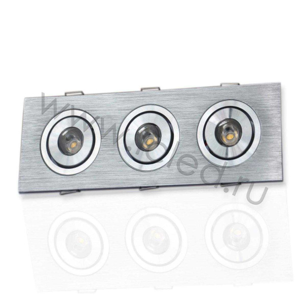 Светодиодный светильник точечный RW cree 360Lm (3W, Warm White)