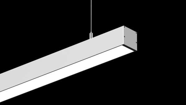 Алюминиевый профиль Design LED LS 5050, 2500 мм, анодированный