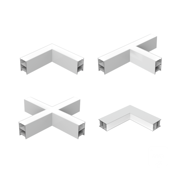 Соединительный элемент LINE 3556 (L RAL9003)