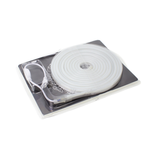 Светодиодный гибкий неон 8x16 LB24 (220V, warm white, блистер 5м)