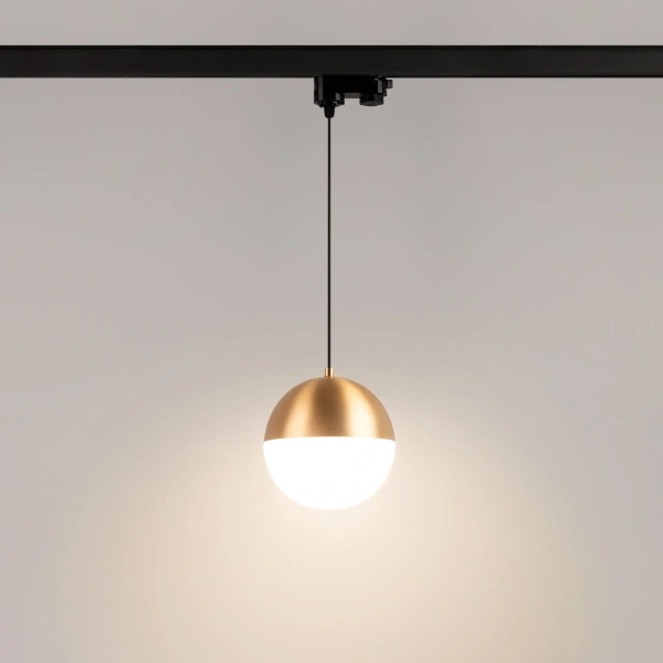 Светильник LGD-EMISFERO-TRACK-HANG-4TR-R150-11W Warm3000 (GD, 170 deg, 230V) (Arlight, IP20 Металл, 3 года)