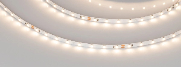 Светодиодная Лента RT-A80-5mm 24V Warm3000 (5 W/m, IP20, 2835, 5m) (Arlight, Открытый)